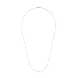 Fine Curb Necklace | 9k Solid Gold