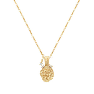 Gemini Star Sign Gold Necklace