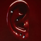 Heart Claw Cartilage Earring