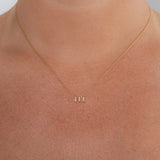 Gargantilla con el número angelical 777