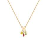 Birthstone Charm Custom Necklace