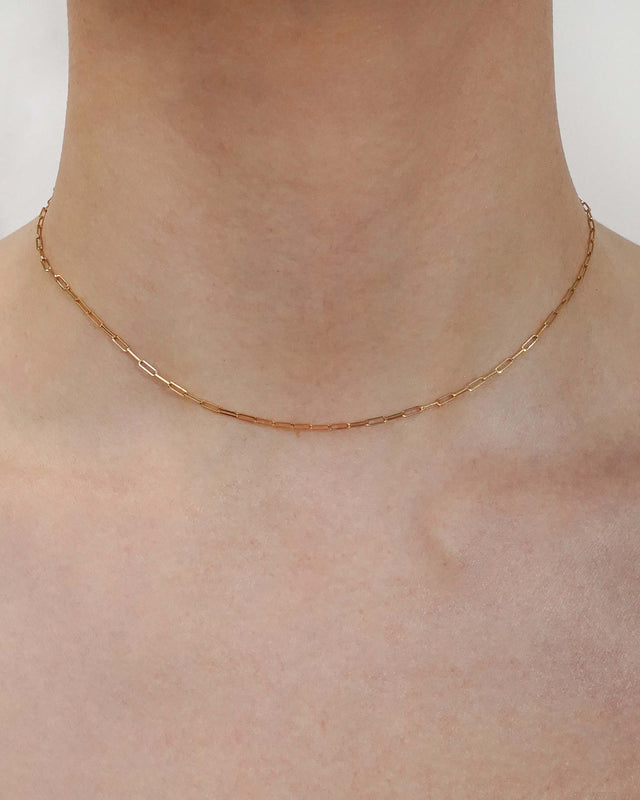 CHARM BAR Fine Block Choker