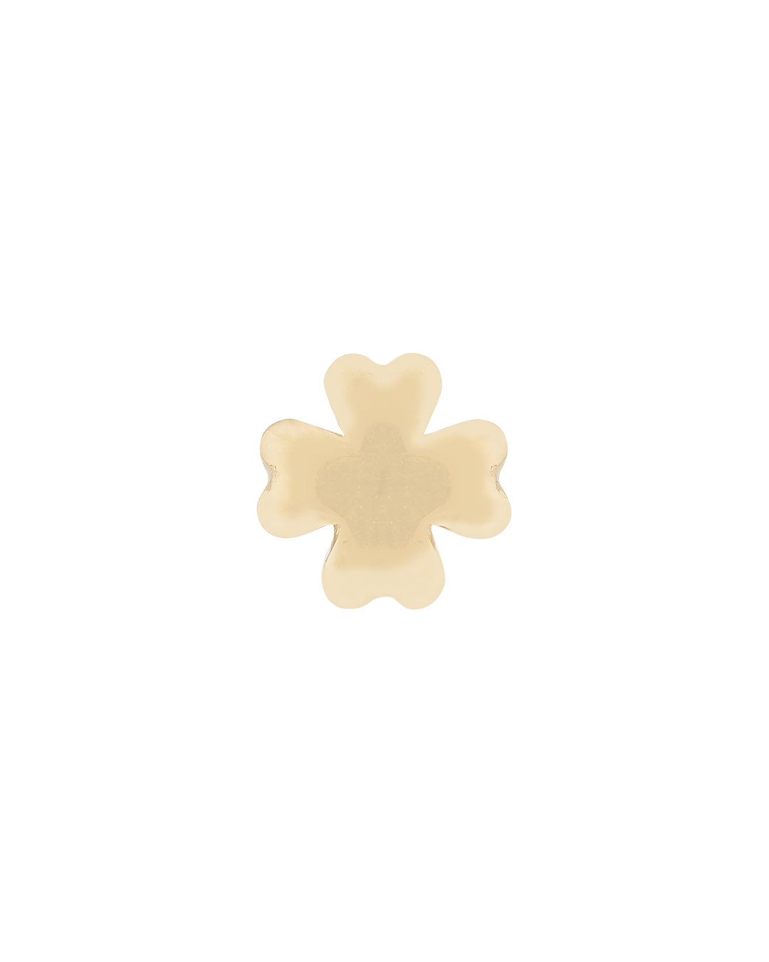 Clover Bead in 9k solid gold