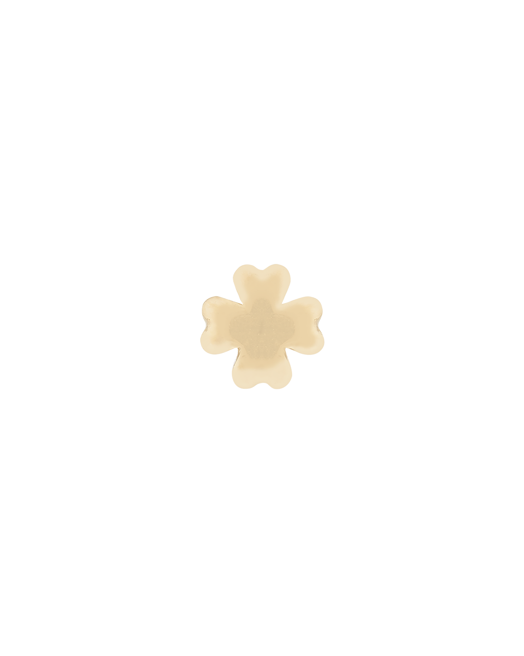 Clover Bead in 9k solid gold