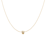 Initial Connect Bead Necklace