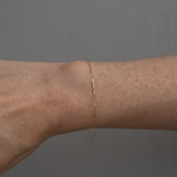 Cable Chain Bracelet | 14k Solid Gold