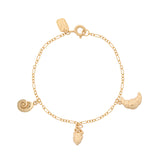 CHARM BAR Fine Figaro Bracelet