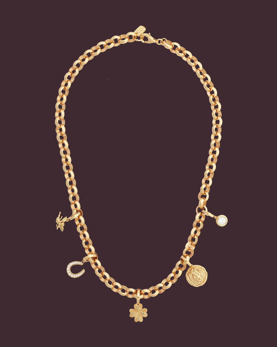 Charm 7mm Belcher Necklace