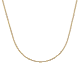 Curb Necklace | 9k Solid Gold