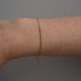 Curb Bracelet | 9k Solid Gold