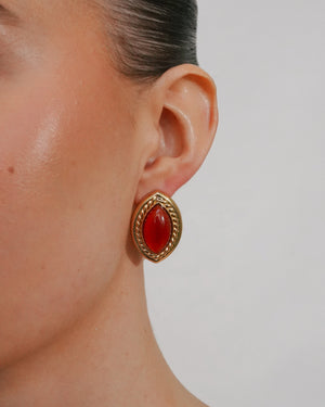 Merlot Rumi Earrings