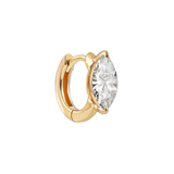 Marquise Claw Hoop