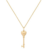 Engrave Promise Key Necklace