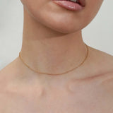 CHARM BAR Fine Figaro Choker Bundle (not for individual sale)