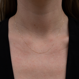 Fine Cable Chain Necklace | 9k Solid Gold