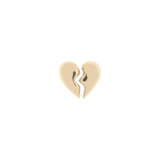 Heart Bead in 9k solid gold