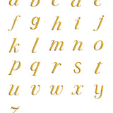 Cursive Nameplate Necklace | 9K Solid Gold