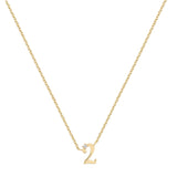 Collar pequeño con piedra de nacimiento 