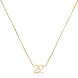 ‍Numeral Necklace (100% off)