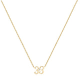 ‍Numeral Necklace (100% off)