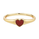 ‍Red Heart Signet Ring (100% off)