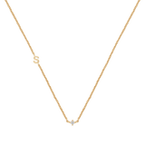 Pave Evil Eye Necklace & 11:11 Necklace