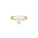 Marquise Moissanite Ring | 14k Solid Gold