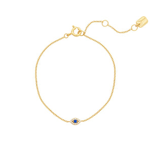 Pavé Evil Eye Bracelet