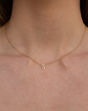 Petite 3 Numeral Necklace