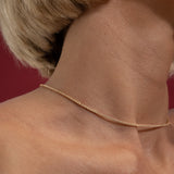 Fine Tennis Necklace