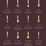 Birthstone Charm Custom Necklace