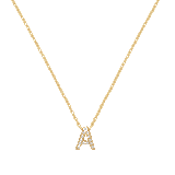 Pavé Initial Necklace