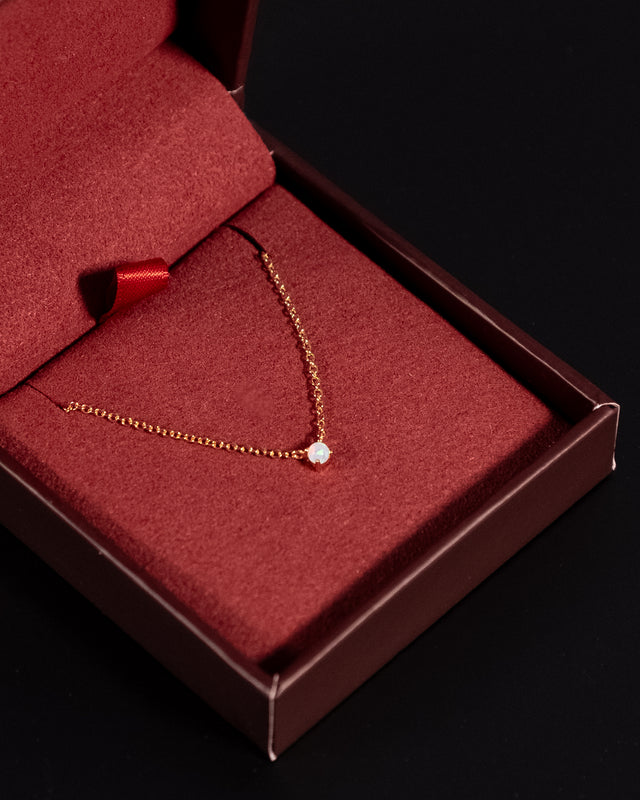 Petite Birthstone Necklace