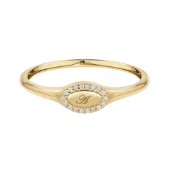 gold Signet rings
