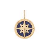 SYMBOLISM Lapis Compass Pendant