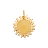 SYMBOLISM Jade Sun Pendant
