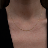 Twist Chain Necklace | 9k Solid Gold