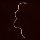 Vintage Tennisarmband mit Lünette 