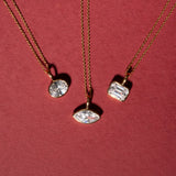 Emerald Bezel Necklace