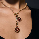 Colgante de ágata cereza SYM