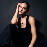 Colgante de ágata cereza SYM