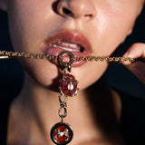 Colgante de ágata cereza SYM