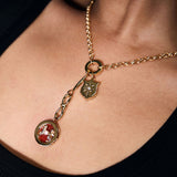 Colgante de ágata cereza SYM