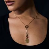 Colgante de ágata cereza SYM