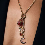 Colgante de ágata cereza SYM