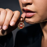 Colgante de ágata cereza SYM