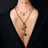 Colgante de ágata cereza SYM