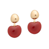 Cherry Agate Earrings