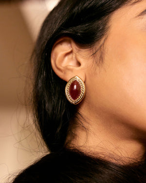 Merlot Rumi Earrings