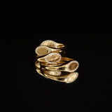 Pinky Initial Signet Ring